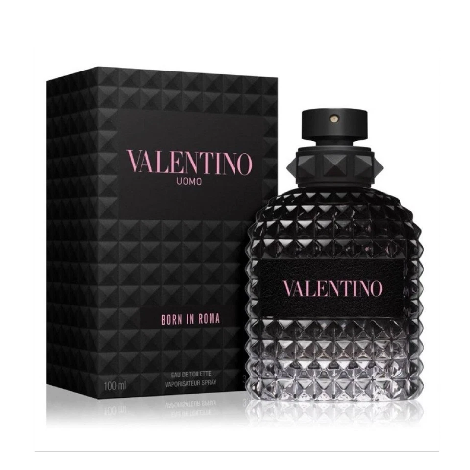 Valentino Uomo Born In Roma EDT 3.4oz 100ml Men Cologne NEW SEALED AUTHENTIC